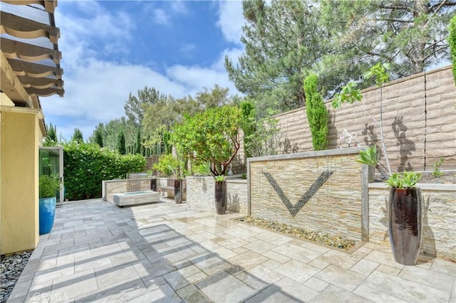 46 Shadybend, Irvine, CA 92602 - fenced backyard featuring a patio