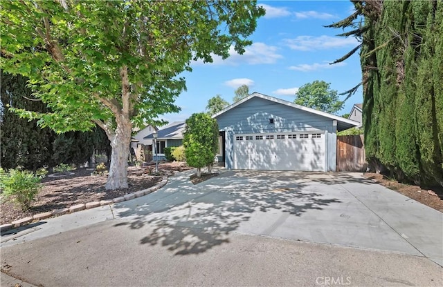 42769 Tierra Robles Pl, Temecula, CA 92592 - view of front of property with a garage and concrete driveway