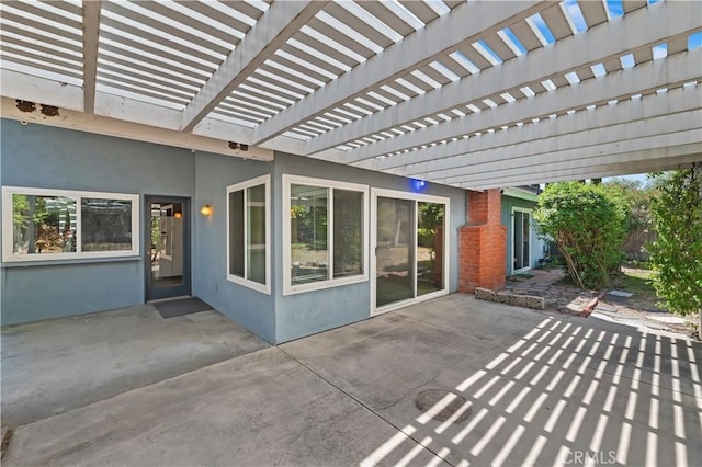 42769 Tierra Robles Pl, Temecula, CA 92592 - view of patio featuring a pergola