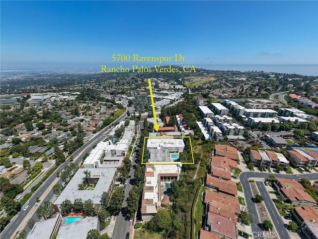 5700 Ravenspur Dr Unit 307, Rancho Palos Verdes, CA 90275 - aerial view of property's location with property parcel outlined