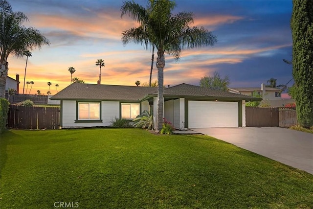 1326 Rosehill Dr, Riverside, CA 92507 - view of front of house featuring driveway and a garage