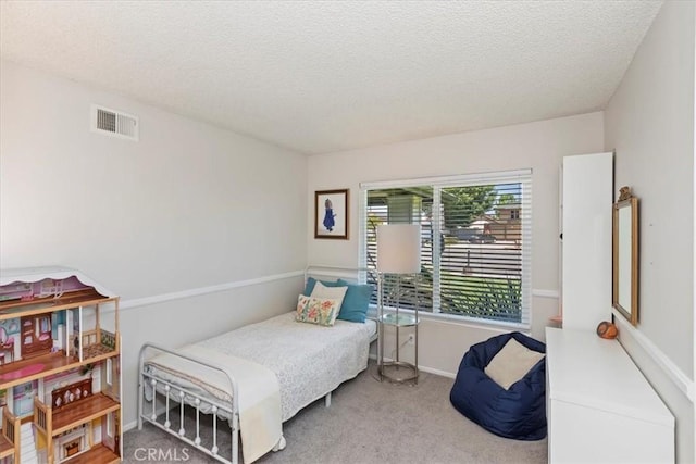 1326 Rosehill Dr, Riverside, CA 92507 - bedroom with carpet and a textured ceiling