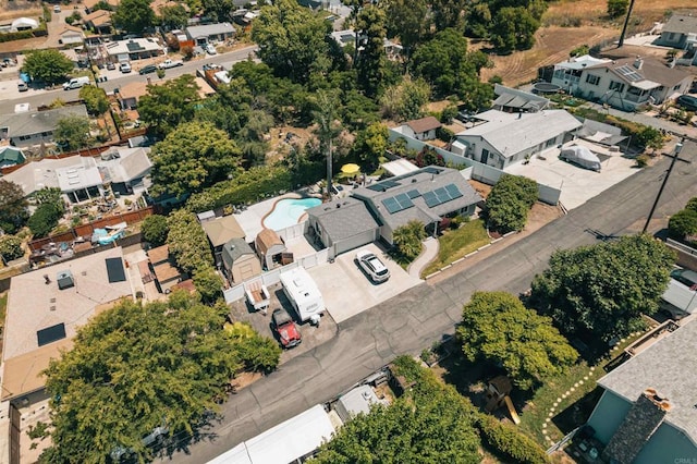 8635 La Butte Ln, Santee, CA 92071 - aerial overview of property's location with nearby suburban area