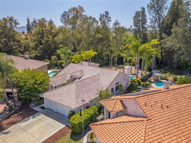24563 Calle Perla, Murrieta, CA 92562 - bird's eye view of a tree filled landscape