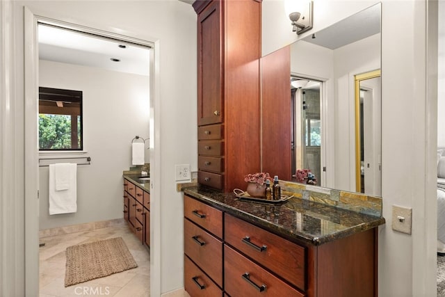 558 Paseo Companeros St, Chico, CA 95928 - bathroom featuring vanity and tile patterned floors