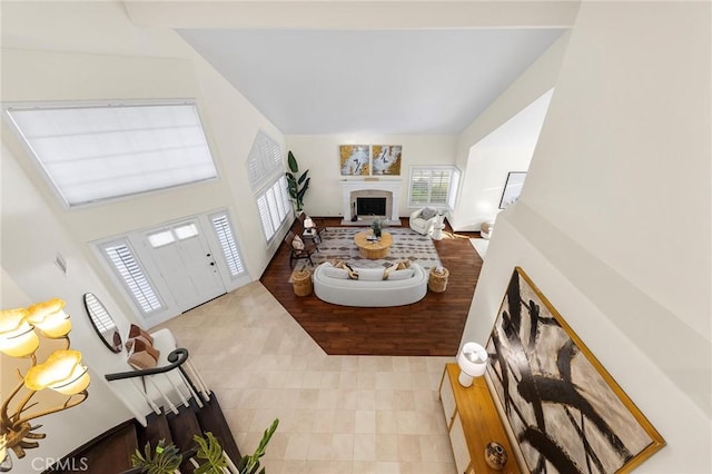 2712 N Roxbury St, Orange, CA 92867 - living room with a fireplace