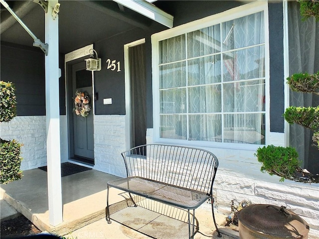 251 W Markland Dr, Monterey Park, CA 91754 - view of exterior entry featuring covered porch