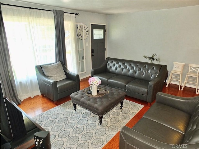 251 W Markland Dr, Monterey Park, CA 91754 - living room with wood finished floors