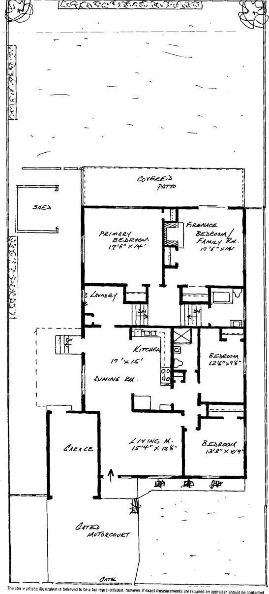 251 W Markland Dr, Monterey Park, CA 91754 - floor plan / room layout