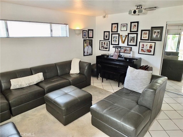 251 W Markland Dr, Monterey Park, CA 91754 - living room with light tile patterned floors