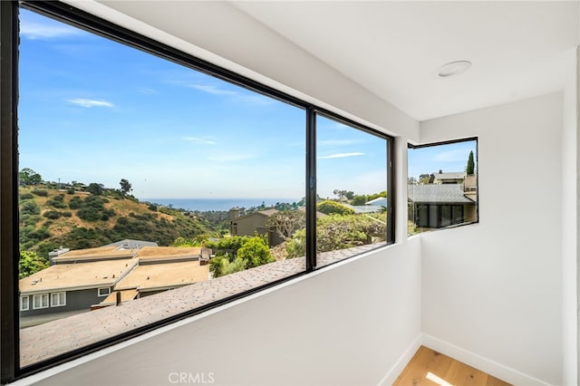 1450 Terrace Way, Laguna Beach, CA 92651 - unfurnished sunroom featuring a water view