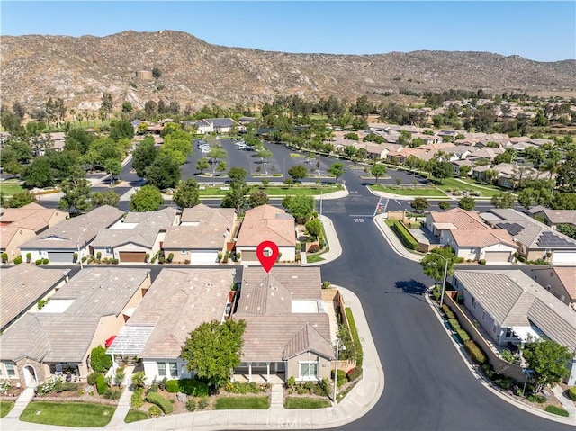 243 Firestone, Hemet, CA 92545 - aerial view of residential area featuring a mountainous background