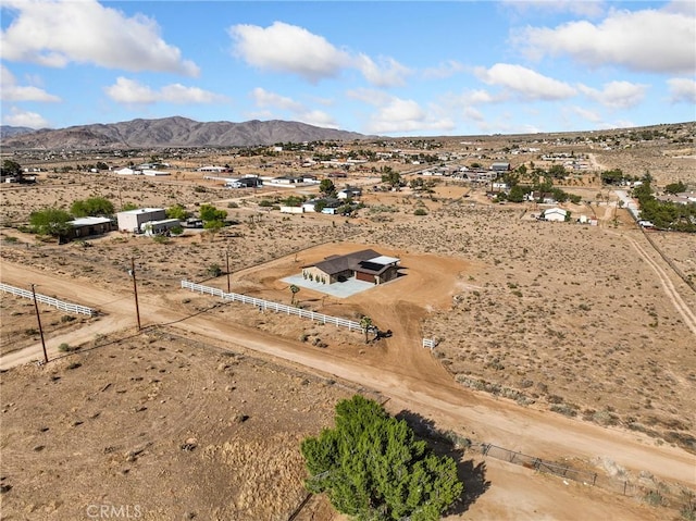 9641 Buena Vista St, Apple Valley, CA 92308 - overview of rural landscape featuring a desert landscape and a mountainous background