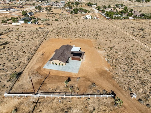 9641 Buena Vista St, Apple Valley, CA 92308 - overview of rural landscape with a desert landscape