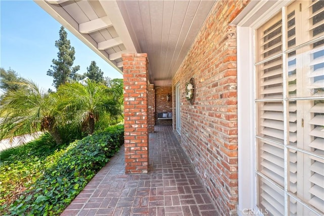 3152 Parkside Dr, San Bernardino, CA 92404 - view of exterior entry with brick siding