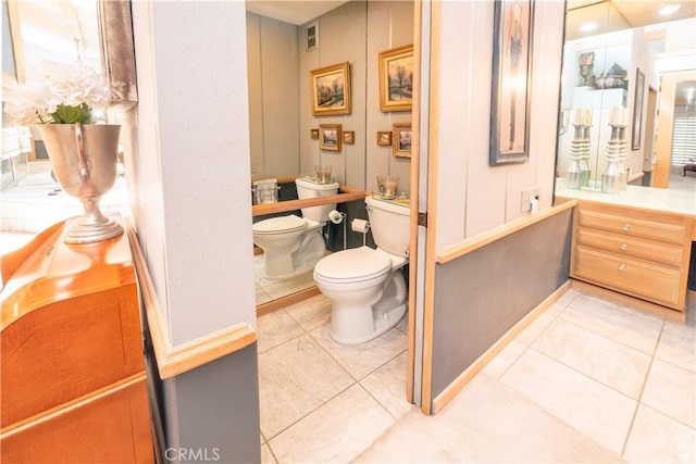 3152 Parkside Dr, San Bernardino, CA 92404 - bathroom with toilet and tile patterned flooring