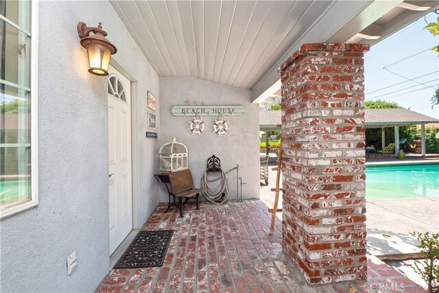 3152 Parkside Dr, San Bernardino, CA 92404 - view of patio / terrace with a pool
