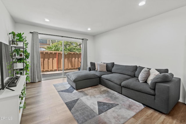 205 W Channel Islands Blvd, Port Hueneme, CA 93041 - living room with wood finished floors and recessed lighting