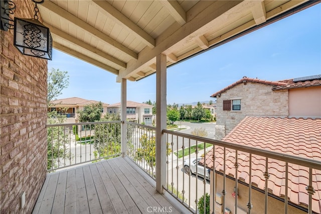 126 Paxton, Irvine, CA 92620 - wooden deck with a residential view