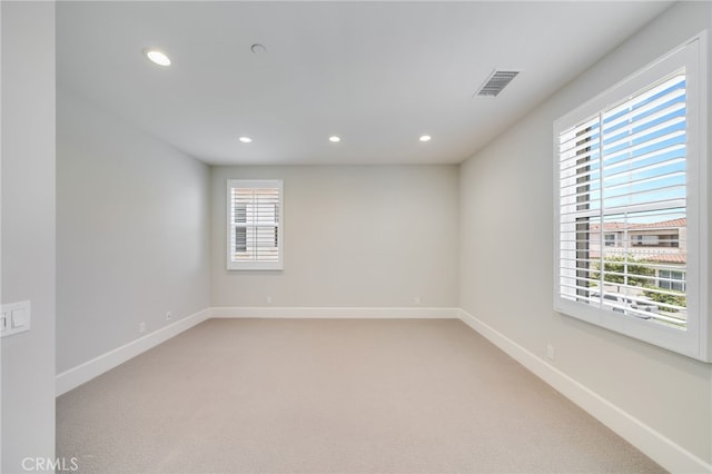 126 Paxton, Irvine, CA 92620 - spare room with recessed lighting and light carpet