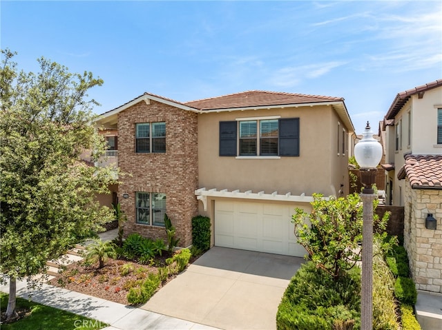 126 Paxton, Irvine, CA 92620 - traditional-style home featuring stucco siding, concrete driveway, a garage, and a tile roof