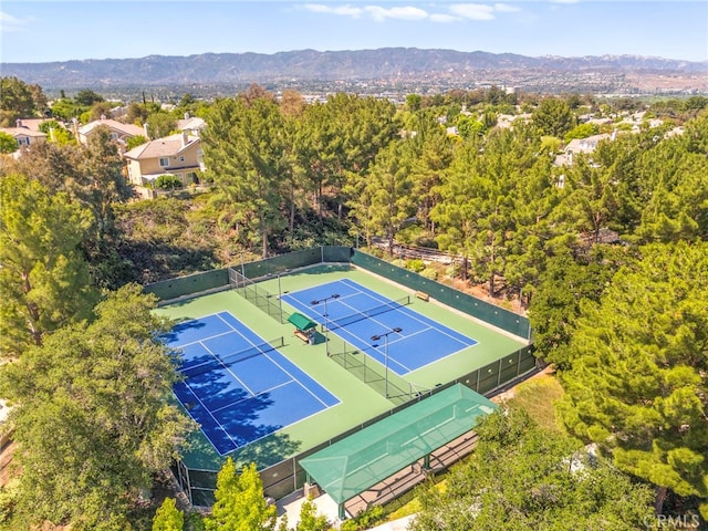 27054 Riversbridge Way, Valencia, CA 91354 - drone / aerial view of a mountainous background