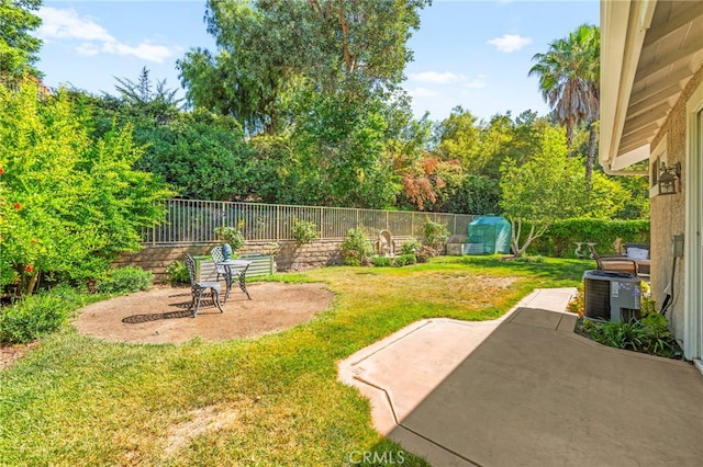27054 Riversbridge Way, Valencia, CA 91354 - fenced backyard with a patio