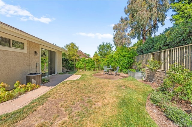 27054 Riversbridge Way, Valencia, CA 91354 - fenced backyard with a patio area