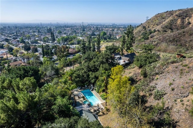 166 Opal Canyon Rd, Duarte, CA 91010 - view of property location with a pool area
