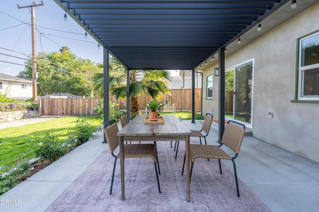 1906 S Meridian Ave, Alhambra, CA 91803 - view of patio with outdoor dining space