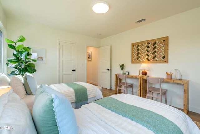 1906 S Meridian Ave, Alhambra, CA 91803 - bedroom with wood finished floors and baseboards