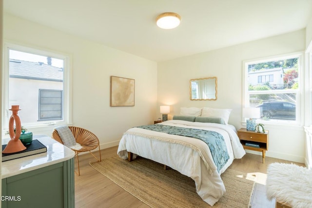 1906 S Meridian Ave, Alhambra, CA 91803 - bedroom featuring light wood-style flooring and baseboards