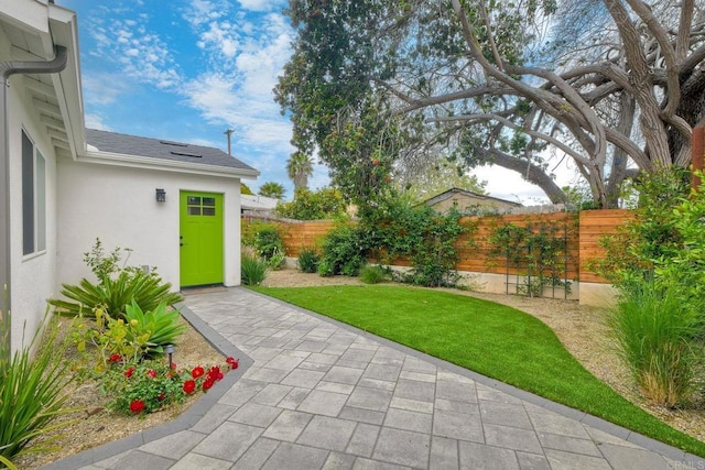 229 Yacon St, Vista, CA 92083 - view of yard with a patio