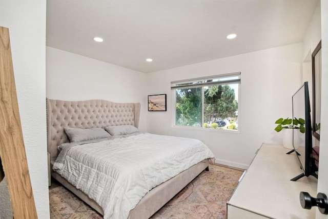 229 Yacon St, Vista, CA 92083 - bedroom with recessed lighting, light wood-style flooring, and baseboards