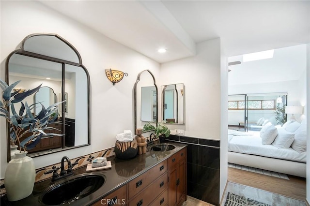 29111 Pompano Way, Laguna Niguel, CA 92677 - bathroom featuring connected bathroom, double vanity, and recessed lighting