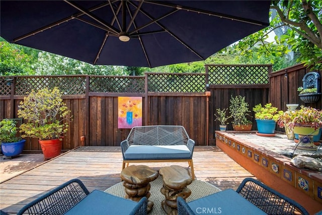 29111 Pompano Way, Laguna Niguel, CA 92677 - view of wooden terrace