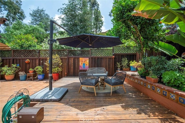 29111 Pompano Way, Laguna Niguel, CA 92677 - view of wooden terrace