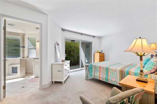 718 W 37th St Unit 4, San Pedro, CA 90731 - carpeted bedroom with access to outside