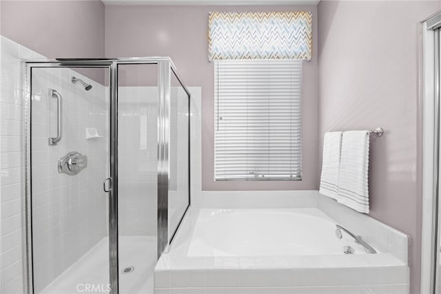 41799 Cascades Ct, Temecula, CA 92591 - full bathroom featuring a garden tub and a shower stall