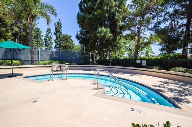 2348 Sunningdale Dr, Tustin, CA 92782 - view of swimming pool with a swimming pool and a patio area
