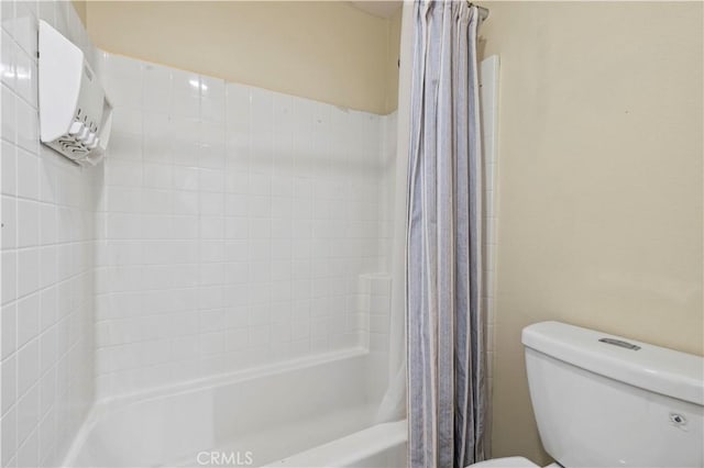 28436 Calex Dr, Valencia, CA 91354 - bathroom featuring toilet and shower / bath combo
