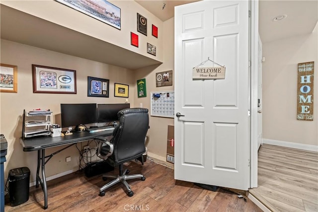 28436 Calex Dr, Valencia, CA 91354 - office space featuring wood finished floors and baseboards