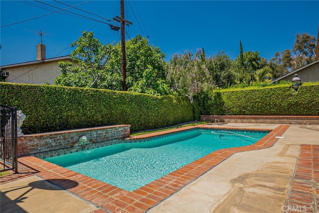 751 Santa Fe Ct, San Dimas, CA 91773 - view of swimming pool with a fenced backyard and a patio area