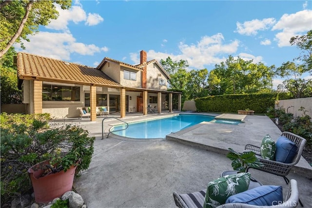 5622 Revere Ave, Rancho Cucamonga, CA 91737 - view of pool with a patio area