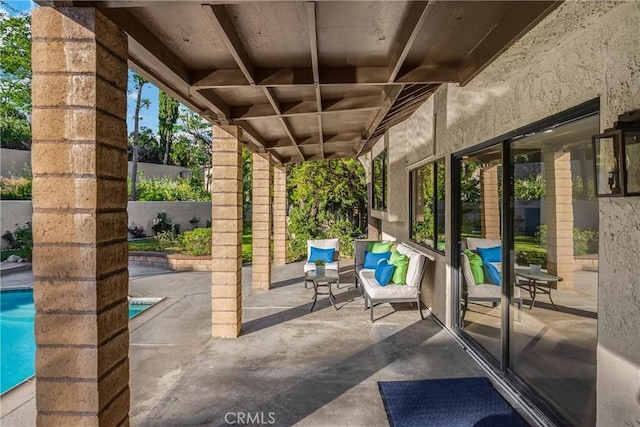 5622 Revere Ave, Rancho Cucamonga, CA 91737 - fenced backyard with a patio