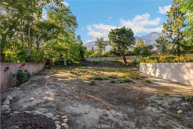5622 Revere Ave, Rancho Cucamonga, CA 91737 - view of yard with a mountain view