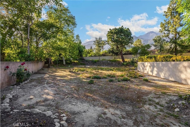 5622 Revere Ave, Rancho Cucamonga, CA 91737 - view of yard featuring a mountain view