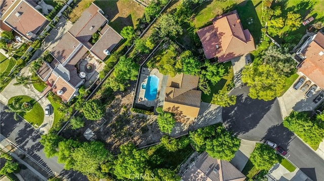 5622 Revere Ave, Rancho Cucamonga, CA 91737 - drone / aerial view of a pool