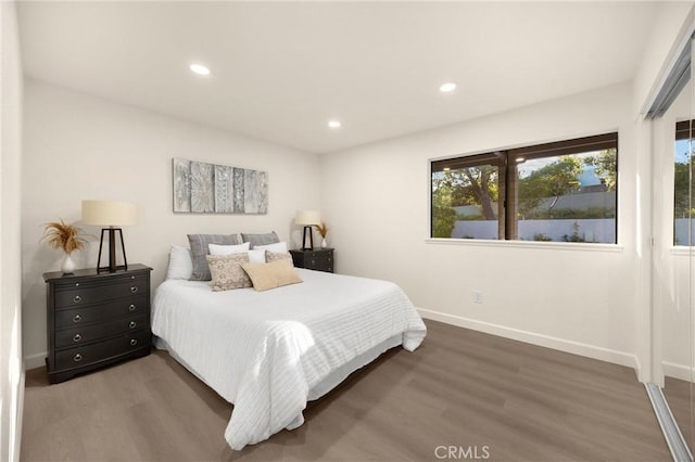 5622 Revere Ave, Rancho Cucamonga, CA 91737 - bedroom with wood finished floors and recessed lighting