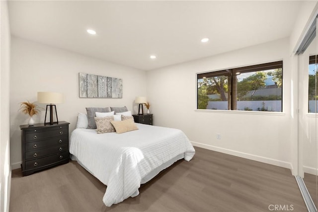 5622 Revere Ave, Rancho Cucamonga, CA 91737 - bedroom with wood finished floors and recessed lighting